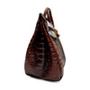 Classic Fashion Tote Handbag in Synthetic PU Leather with Crocodile Pattern